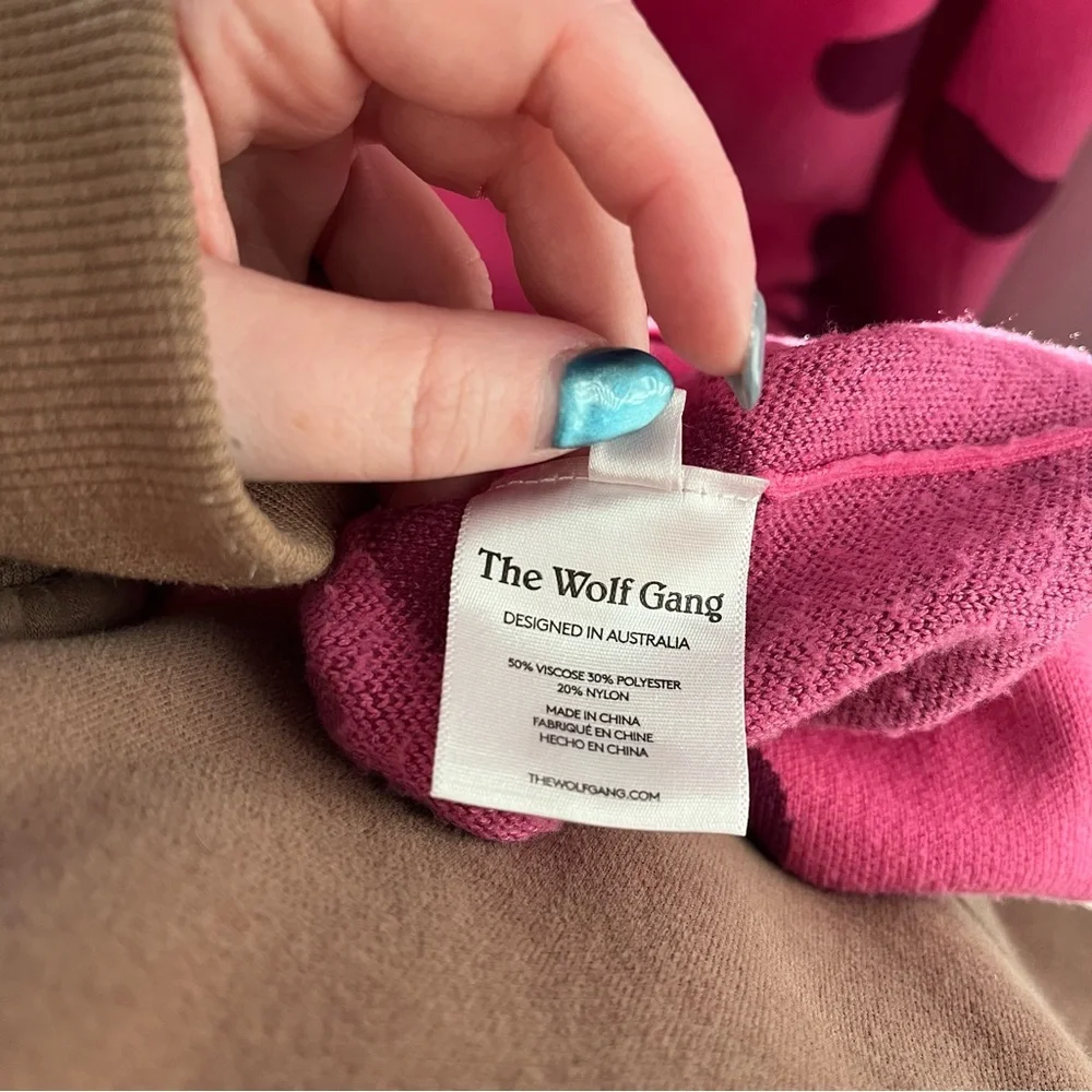 EUC The Wolf Gang Mira Sleeveless Knit Maxi Dress size Large - Picture 11 of 13